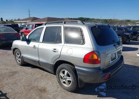 2003 Hyundai Santa Fe Gls/Lx from USA, damaged, VIN KM8SC13EX3U460966